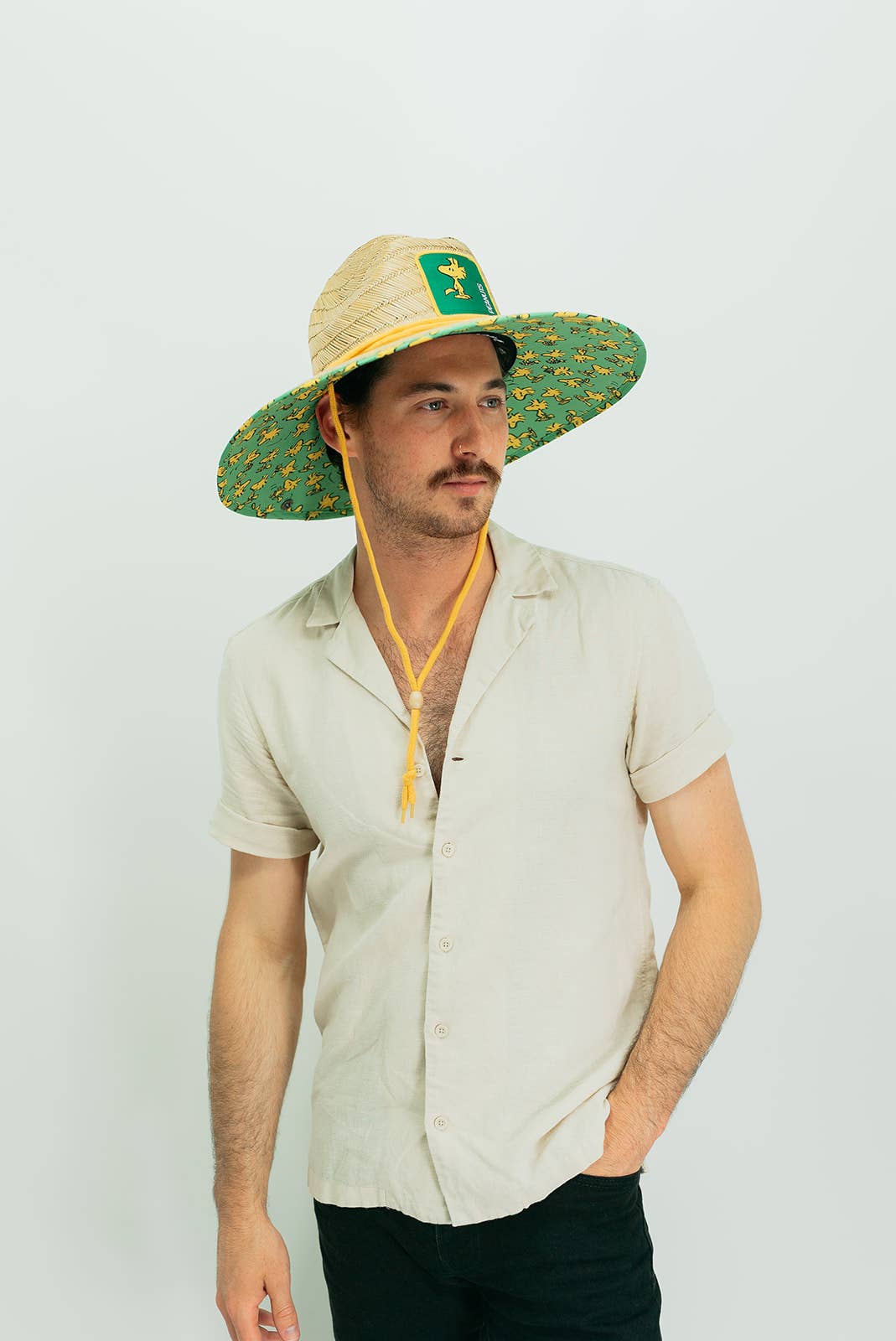 Woodstock LG Straw Lifeguard Hat