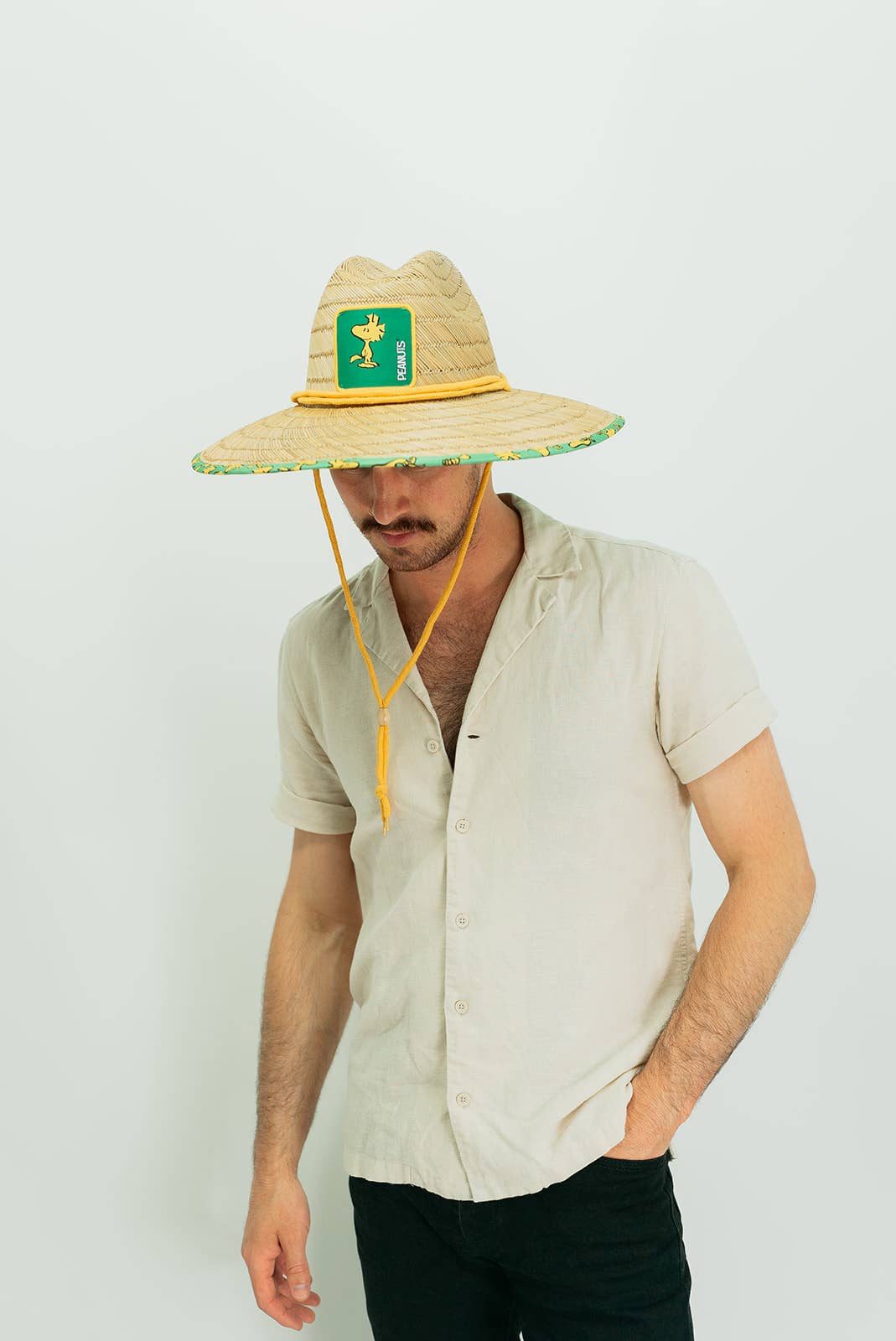 Woodstock LG Straw Lifeguard Hat