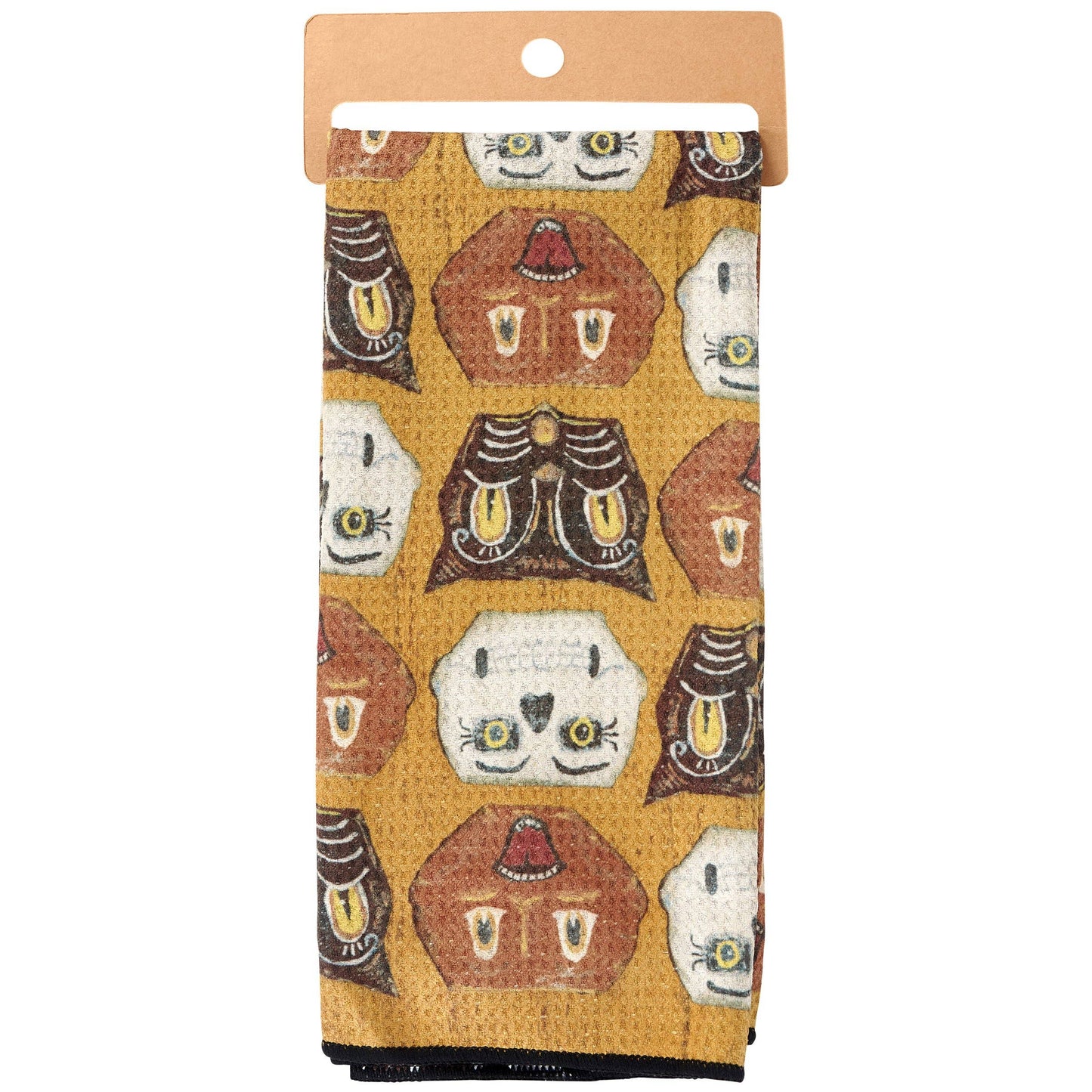 Halloween Faces Kitchen Towel