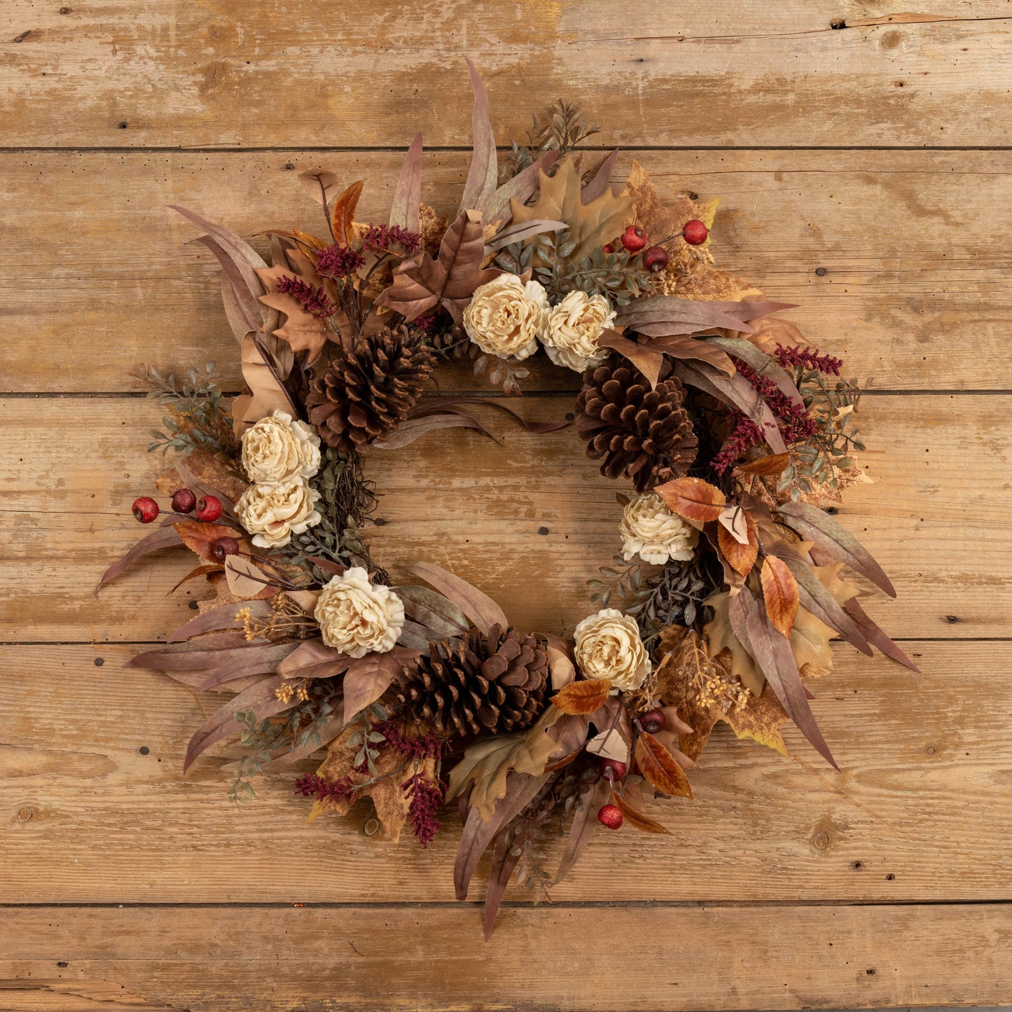 24" WOODLAND BERRY WREATH