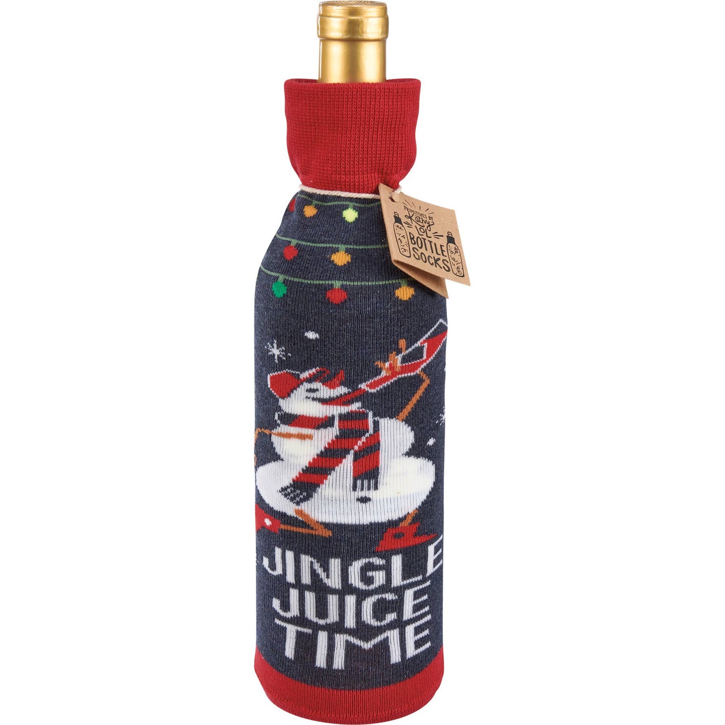 Jingle Juice Time Bottle Sock