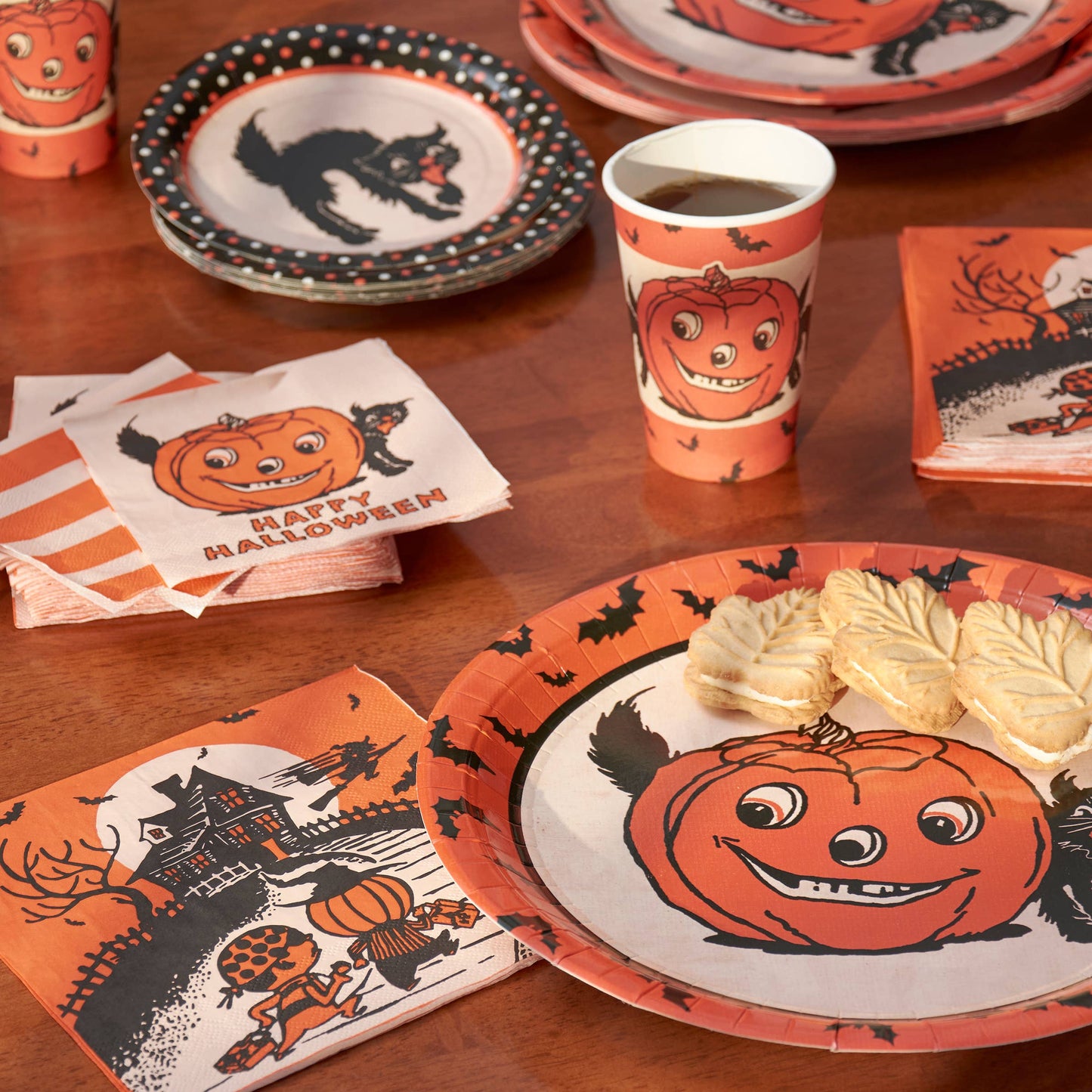 Vintage Halloween Dinner Napkin