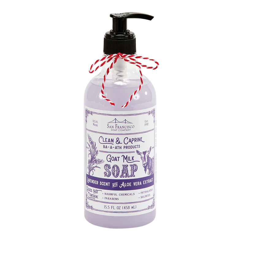 LAVENDER GOAT MILK LIQUID HAND SOAP 15.5oz