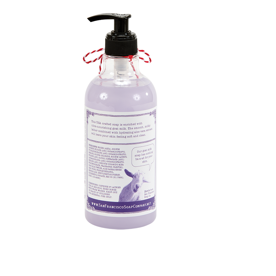 LAVENDER GOAT MILK LIQUID HAND SOAP 15.5oz