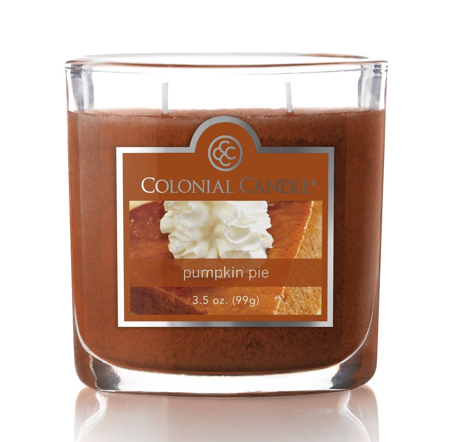 Classic Oval Pumpkin Pie, 2 Wick, 3.5oz