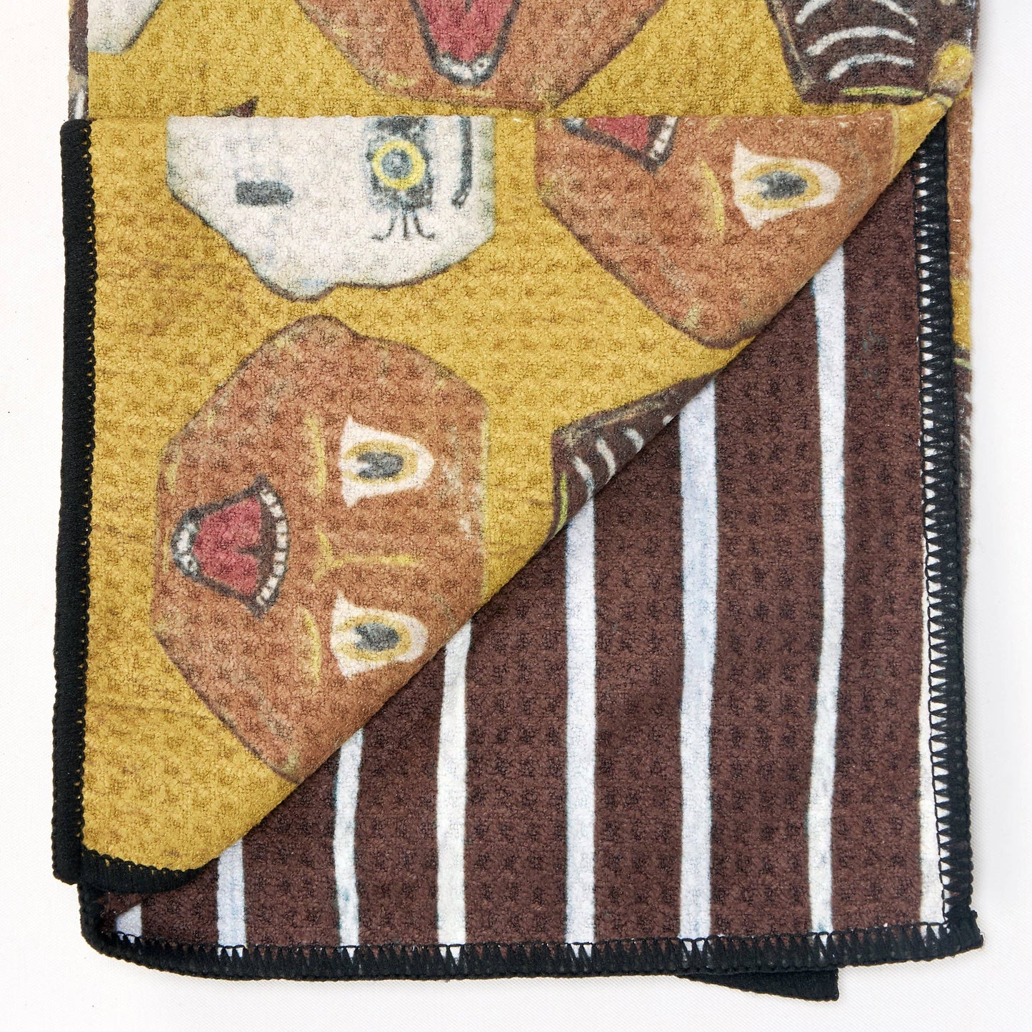 Halloween Faces Kitchen Towel
