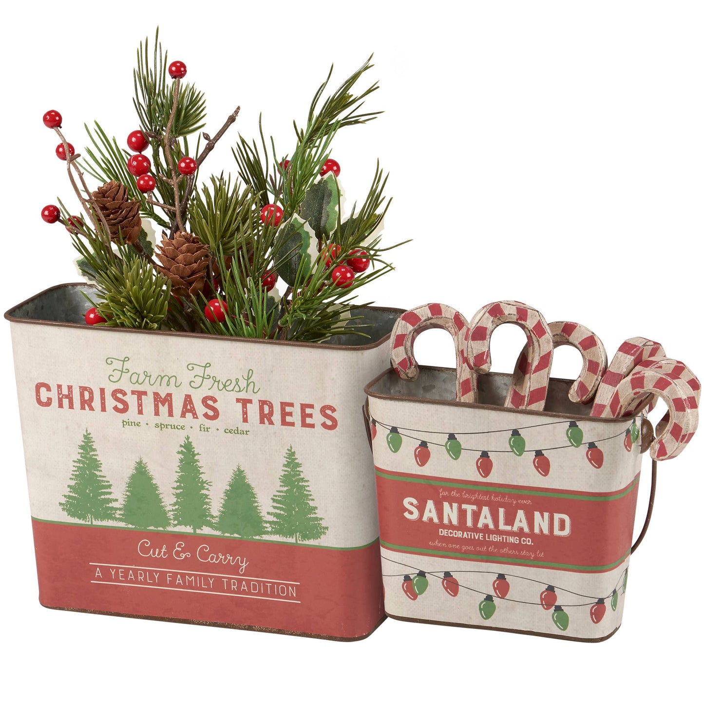 Primitives by Kathy - Santaland Bucket S