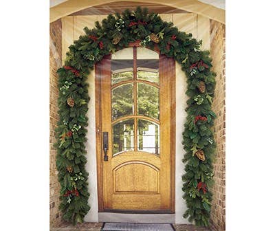 Holiday Decorated Single Archway Tree