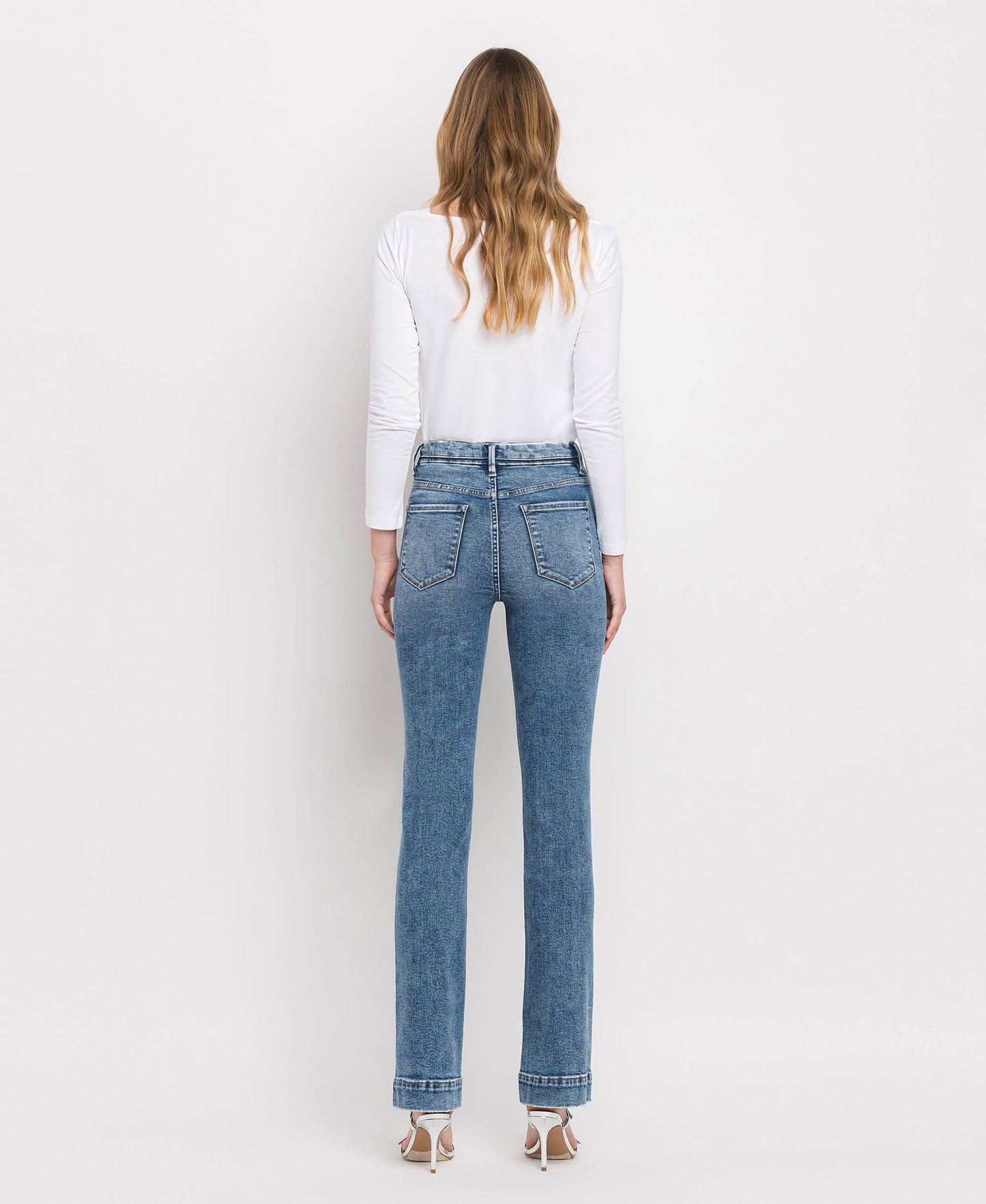 TUMMY CONTROL HIGH RISE BOOTCUT JEANS LV1310