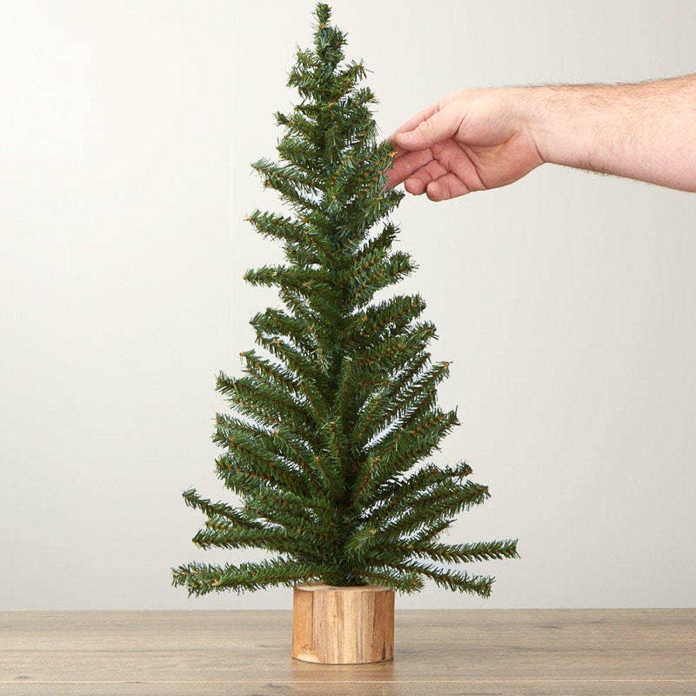 Factory Direct Craft - 24"  Artificial Canadian Pine Tree