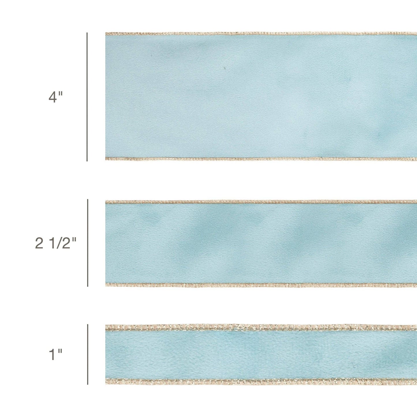 LA Ribbons Wholesale - Reversible Classic Velvet Wired Ribbon 10 Yard Roll