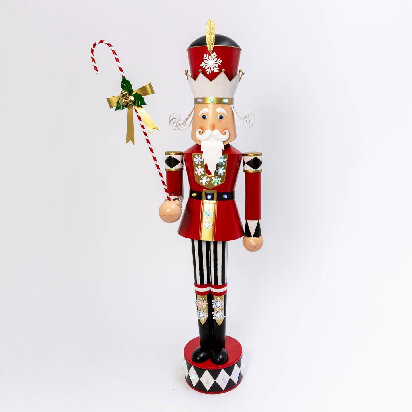 The Gerson Companies - Majestic 60 Inch Battery-Operated Lighted Metal Holiday Toy