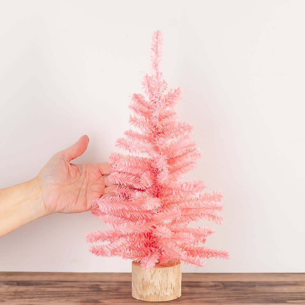 Factory Direct Craft - 15" Pink Pine Artificial Pine Tree