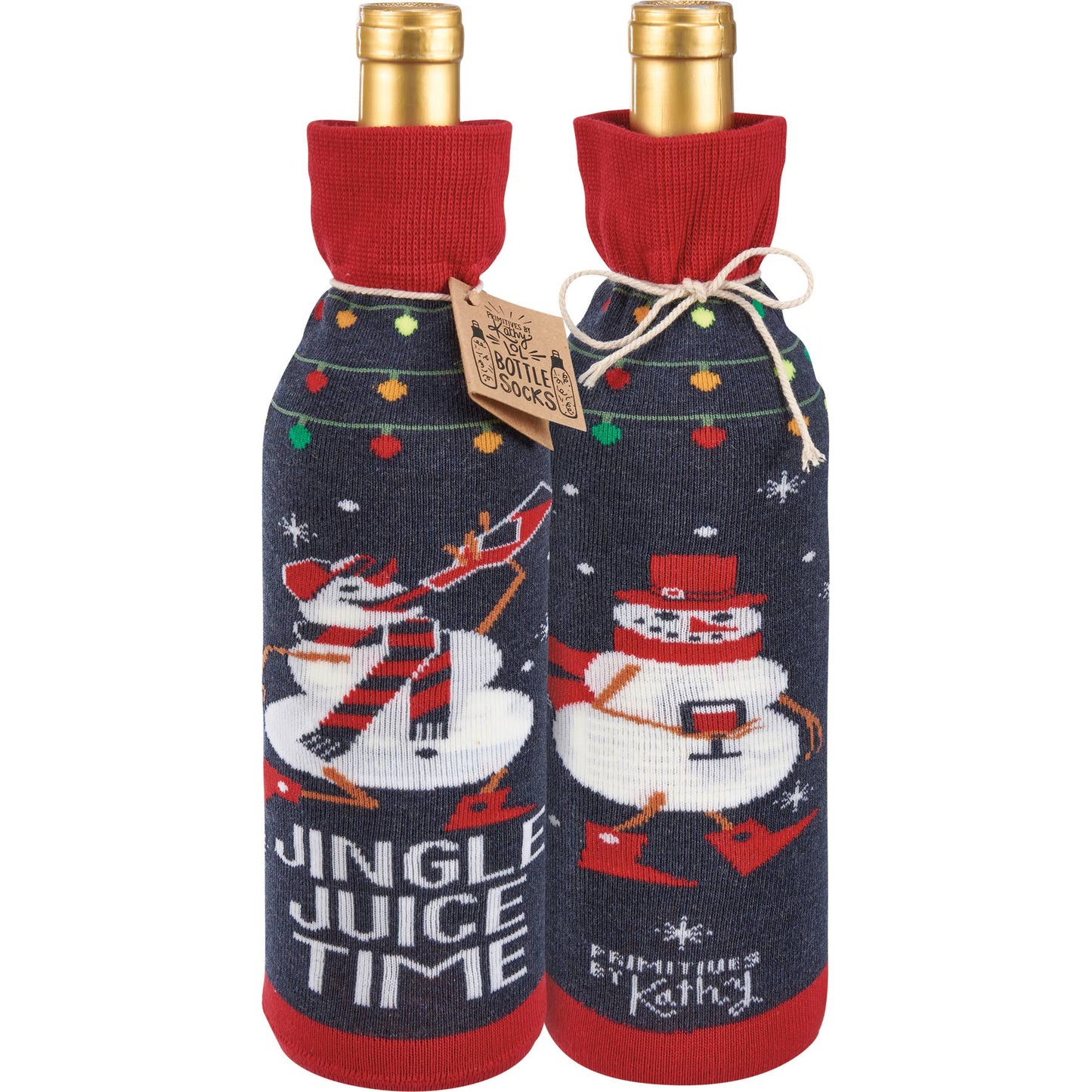 Jingle Juice Time Bottle Sock