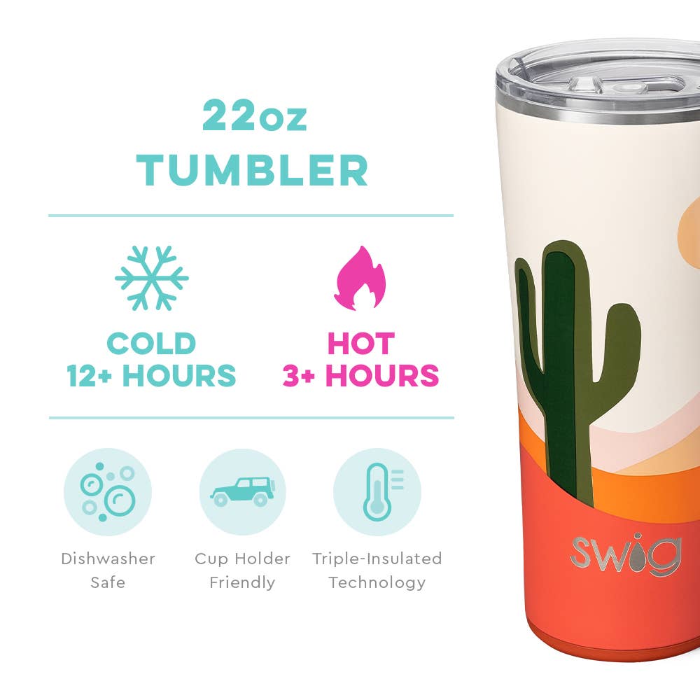 Boho Desert Tumbler (22oz)