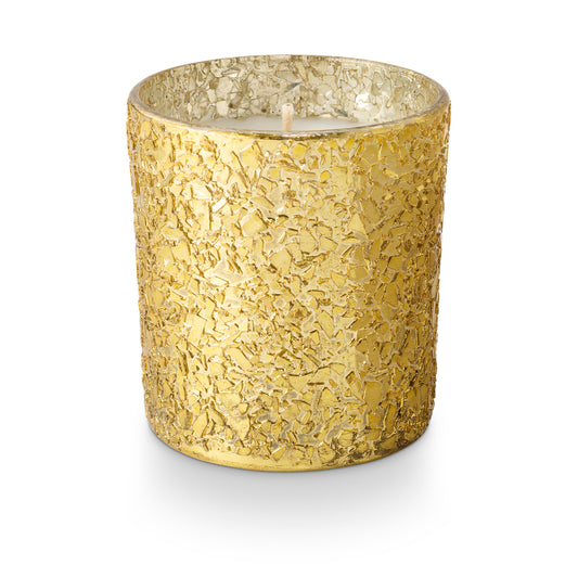 Glittering Garland Glitter Glass Candle