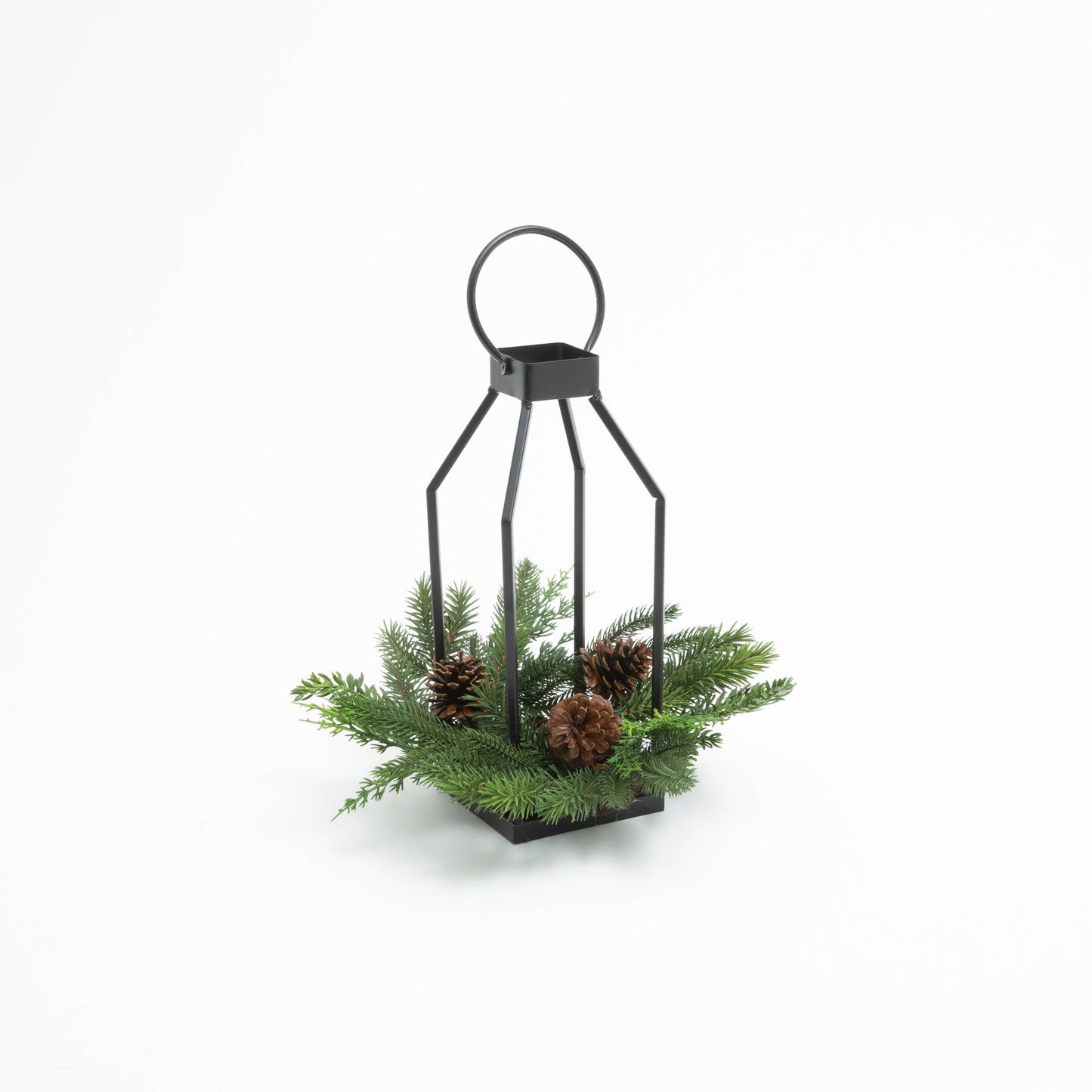 The Gerson Companies - Christmas 18"H Holiday Metal Lantern w/