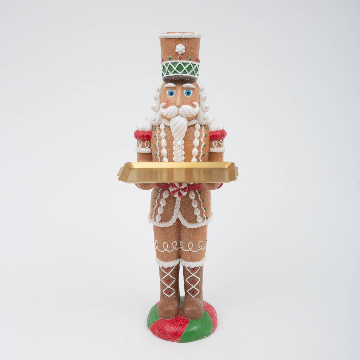 The Gerson Companies - Christmas 35.8"H Magnesium Holiday Gingerbread Toy Soldier H