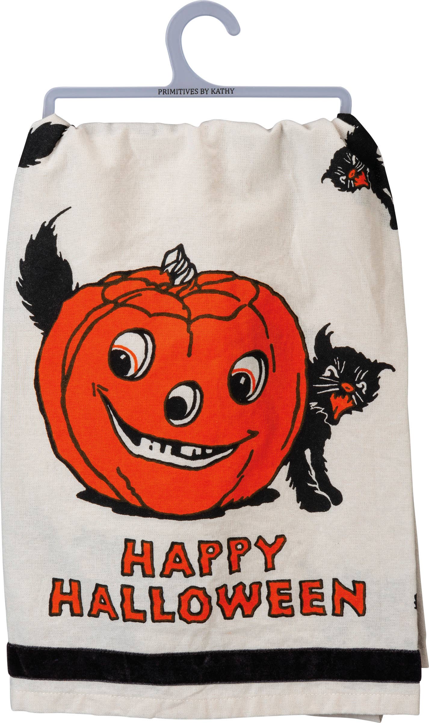 Happy Halloween Vintage Kitchen Towel