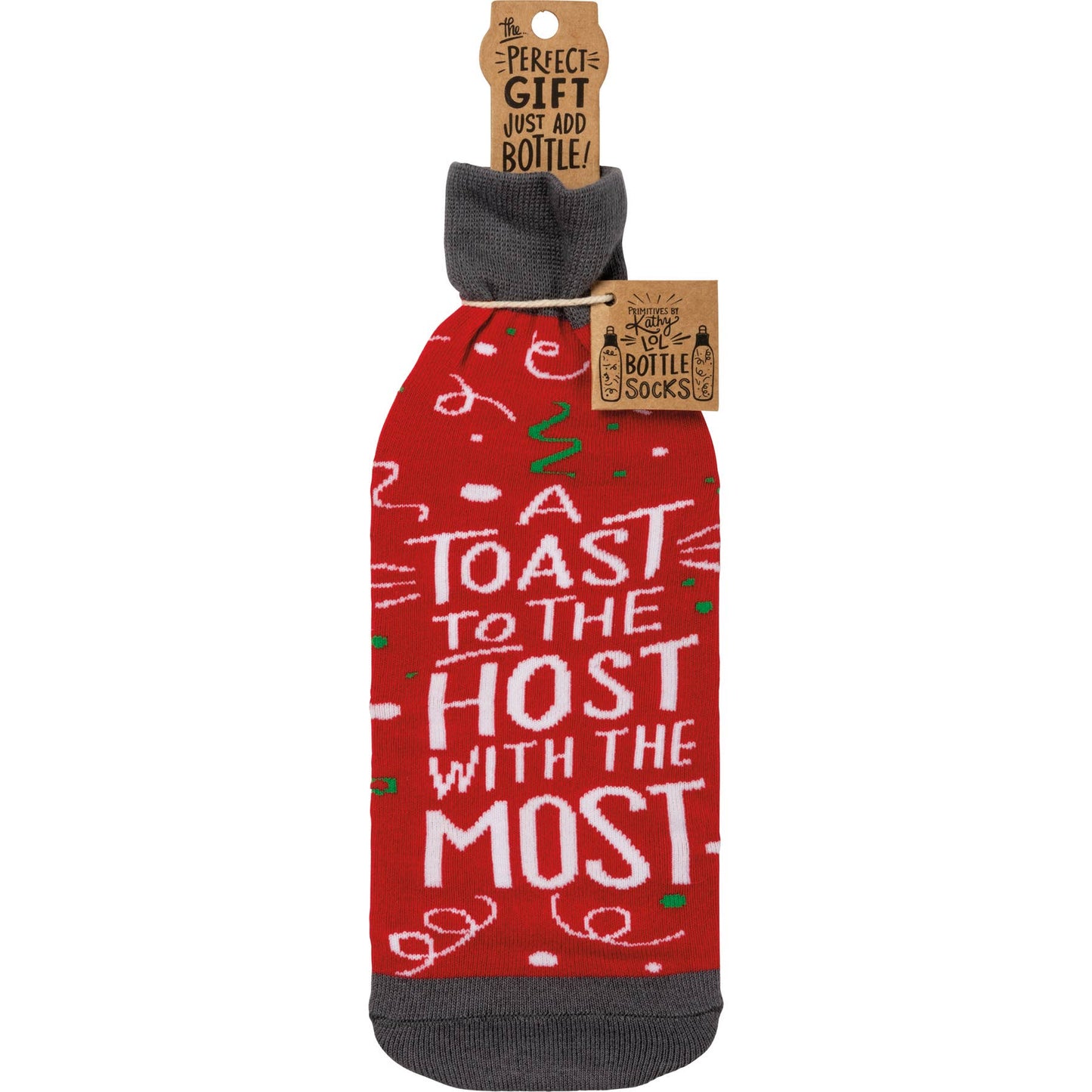 A Toast To The Host With The Most Bottle Sock