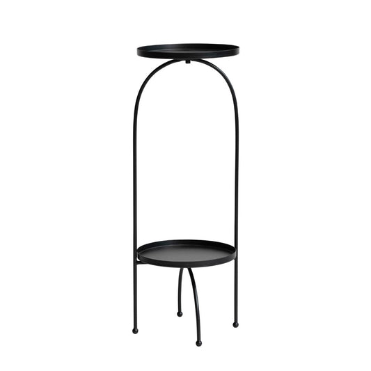 Metal Table/Plant Stand, Black|12476