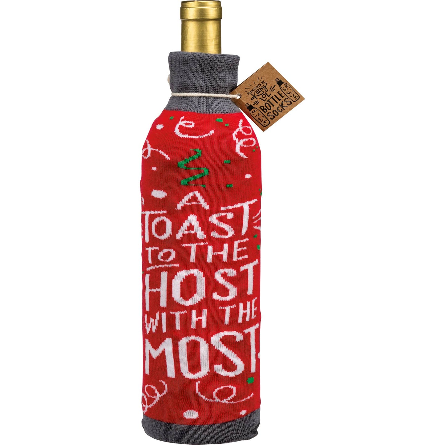 A Toast To The Host With The Most Bottle Sock