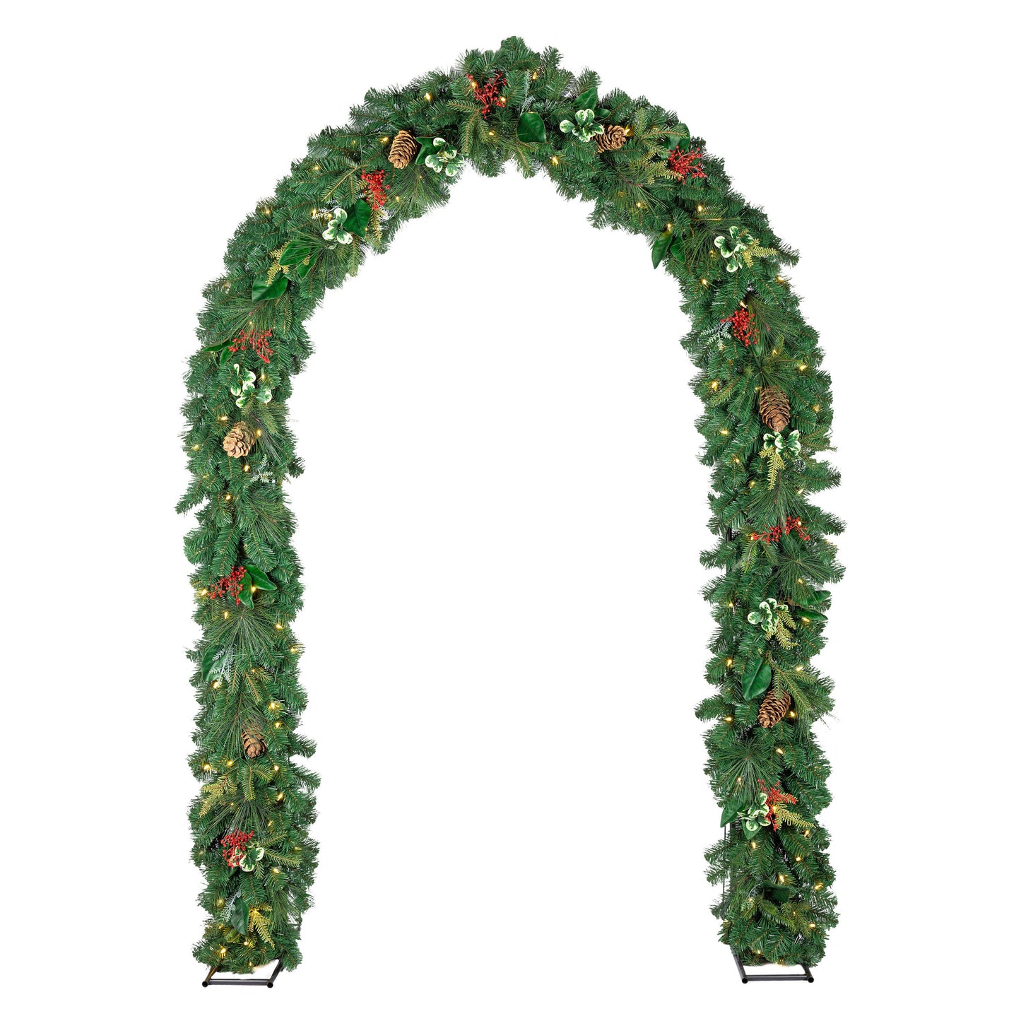 Holiday Decorated Single Archway Tree