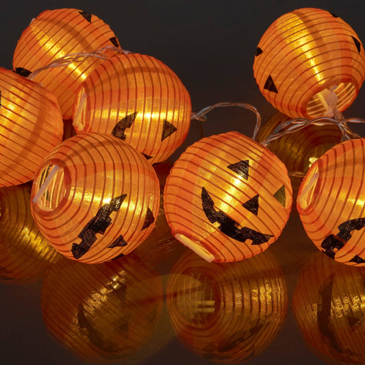 Jack O'Lantern String Lights