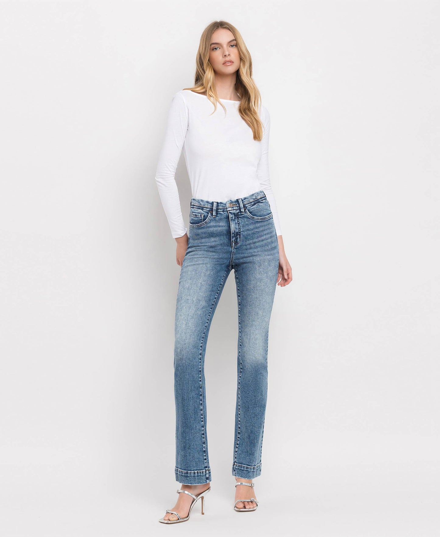 TUMMY CONTROL HIGH RISE BOOTCUT JEANS LV1310