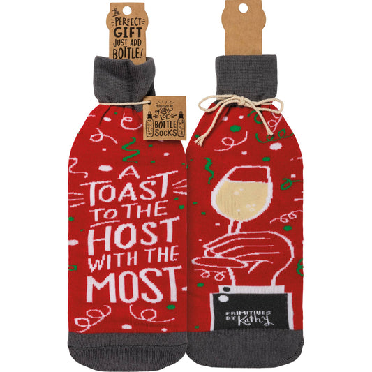 A Toast To The Host With The Most Bottle Sock