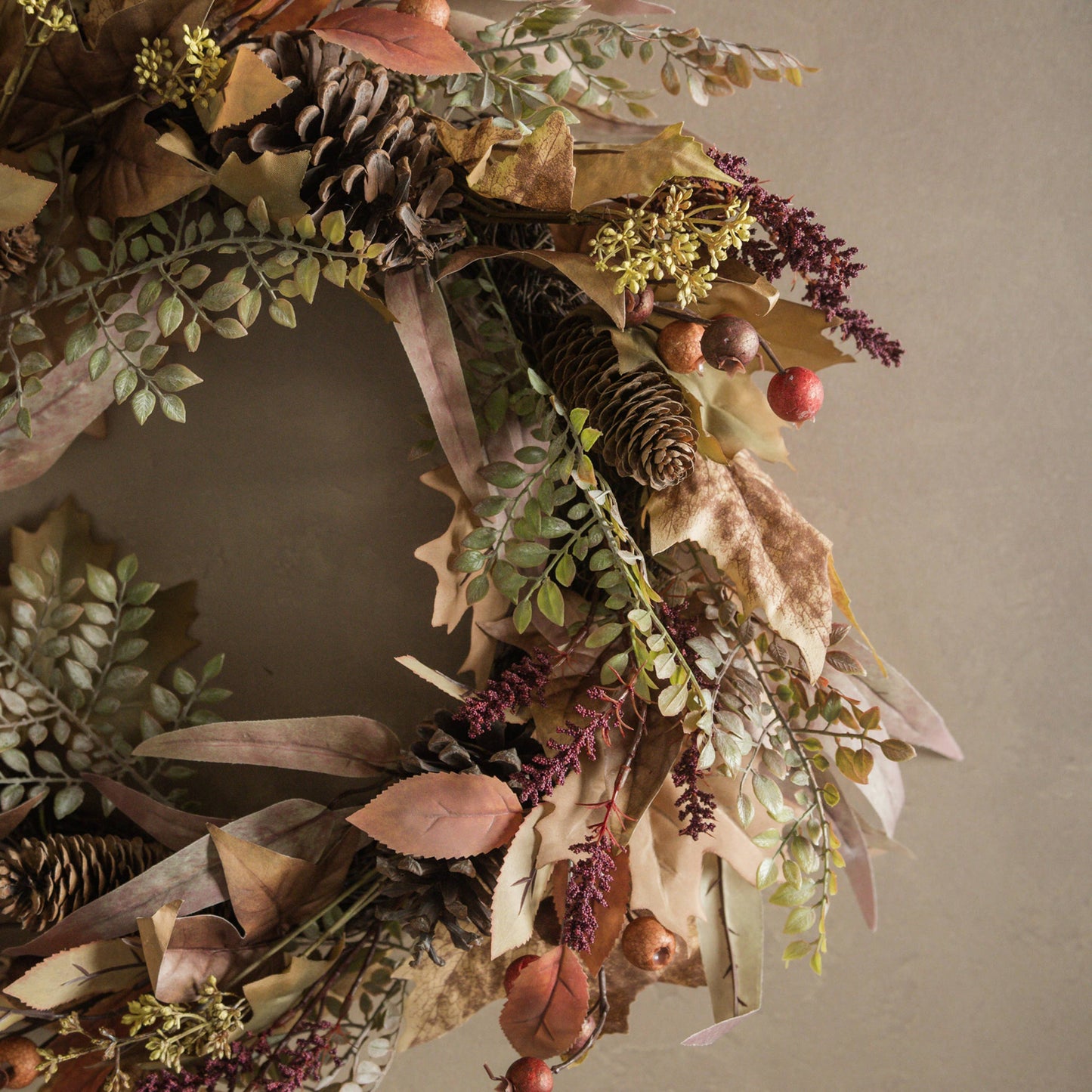 24" WOODLAND BERRY WREATH