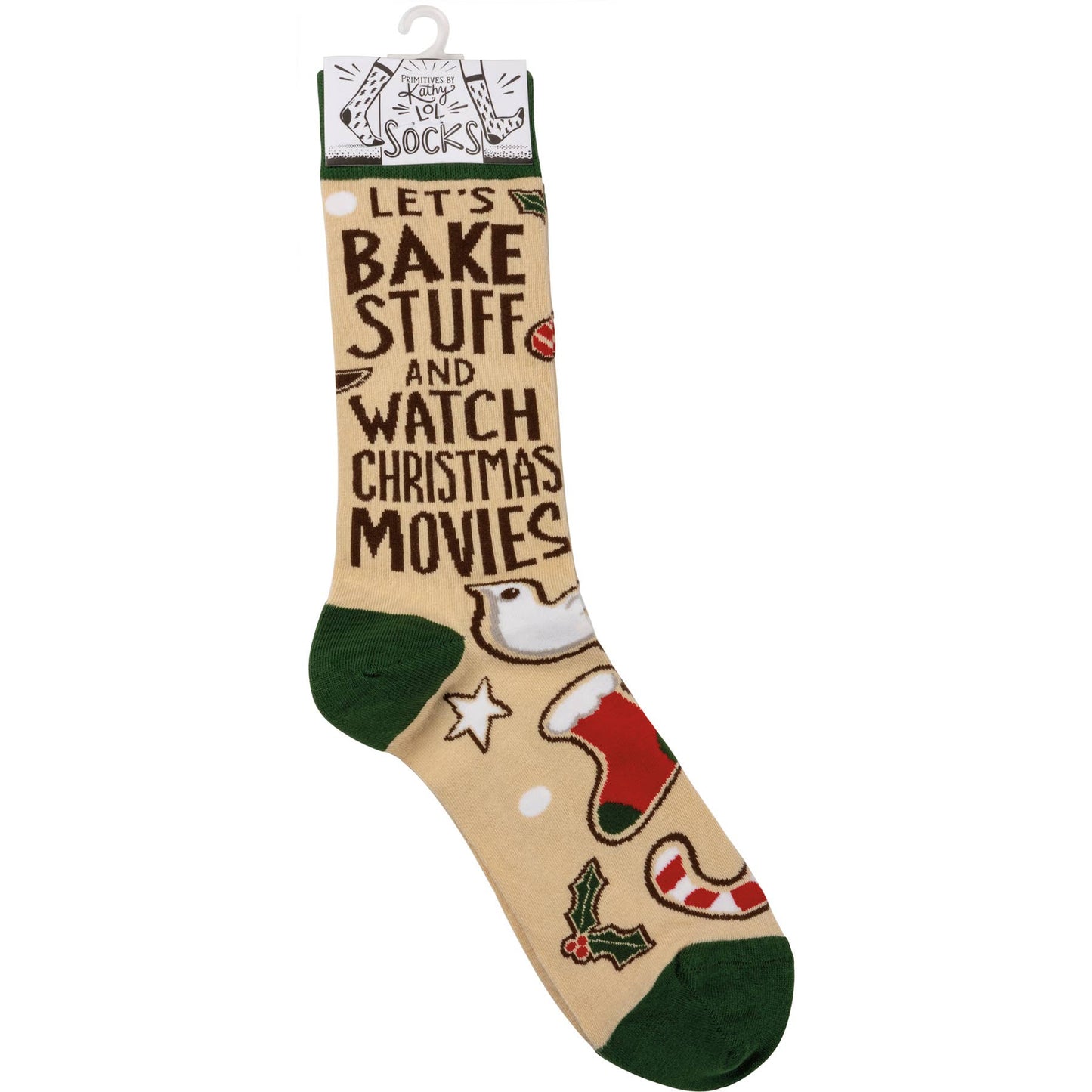 Primitives by Kathy - Let's Bake Stuff And Watch Movies Socks