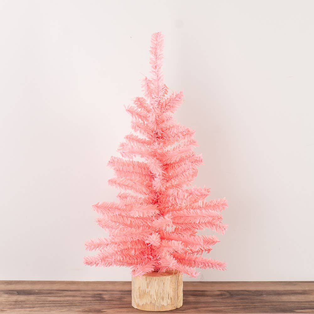 Factory Direct Craft - 15" Pink Pine Artificial Pine Tree