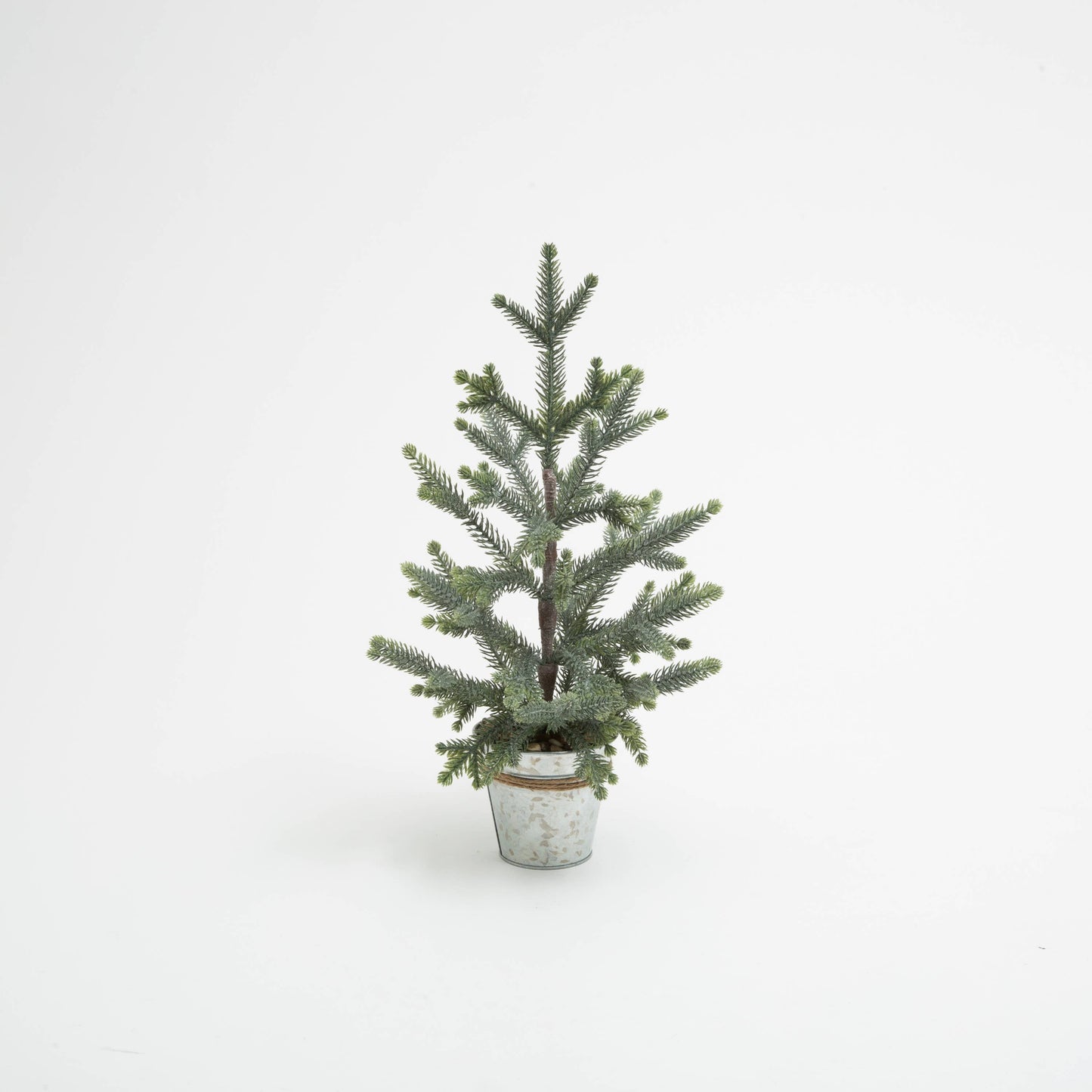 The Gerson Companies - Christmas 18"H Holiday Pine Tree in Meta