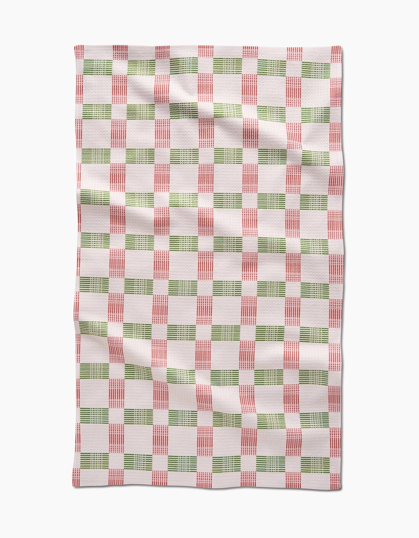 Be Merry Plaid Tea Towel