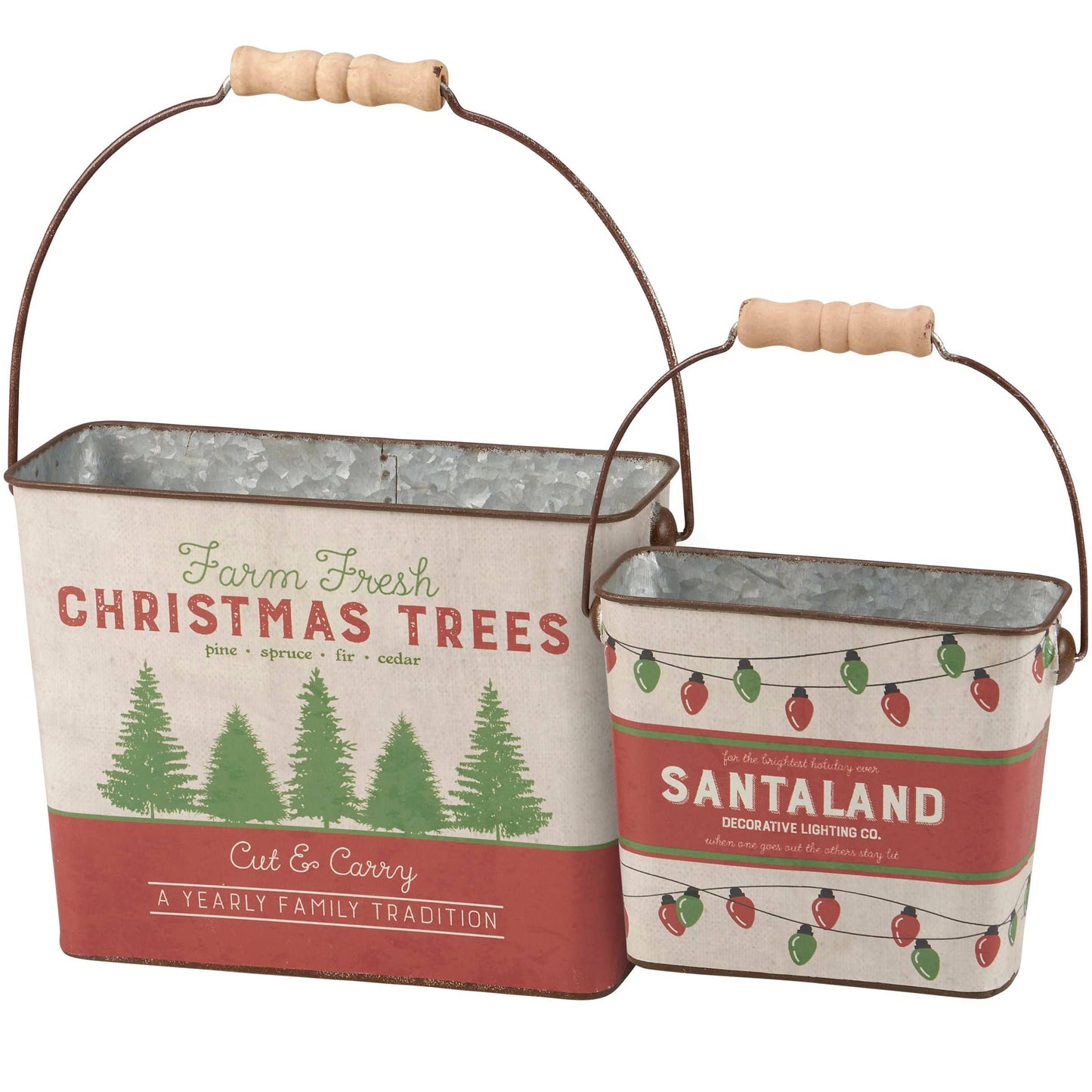 Primitives by Kathy - Santaland Bucket S