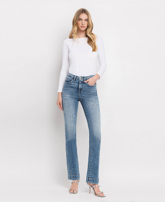 TUMMY CONTROL HIGH RISE BOOTCUT JEANS LV1310