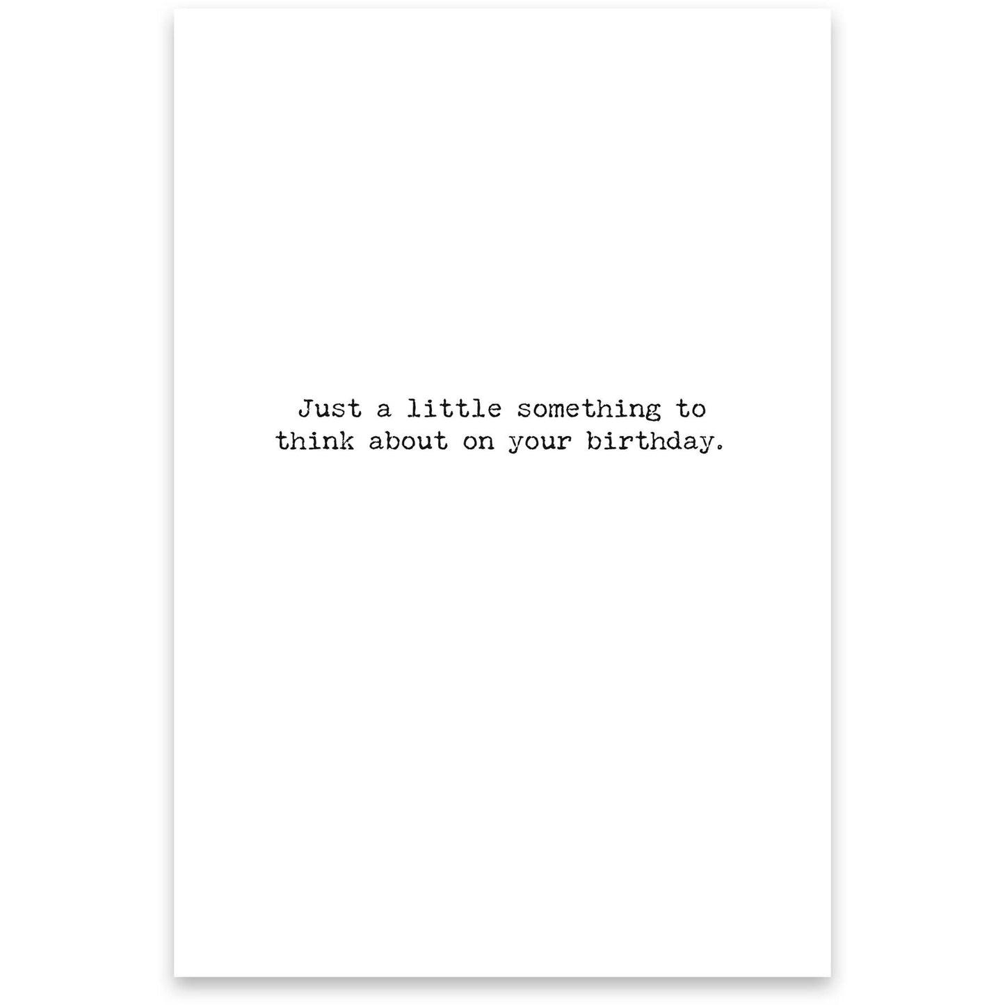 Just A Little Greeting Card