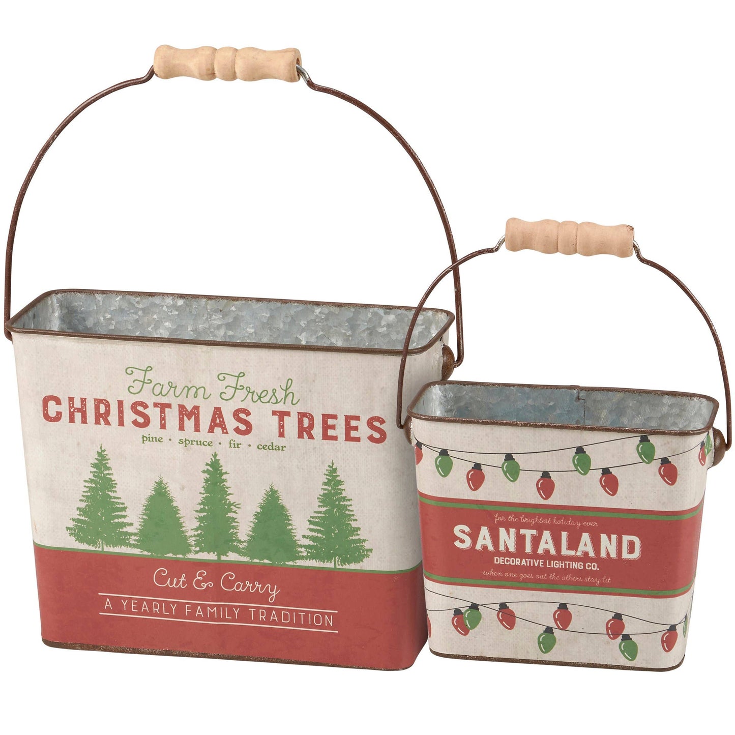 Primitives by Kathy - Santaland Bucket S