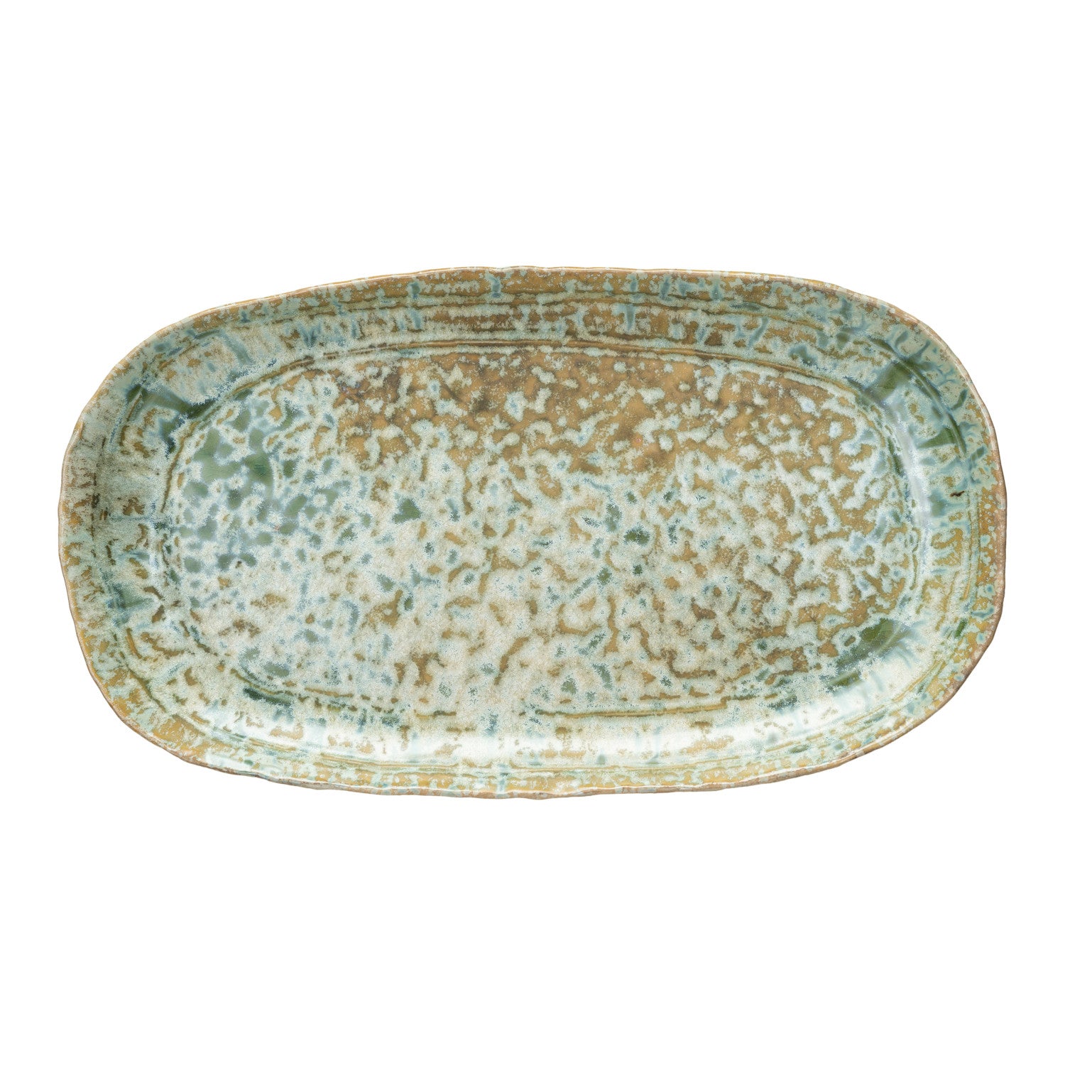 Stoneware Platter (Each One Will Vary)