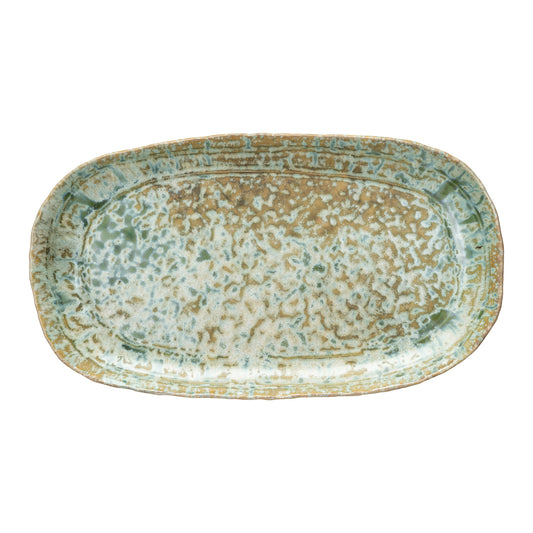 Stoneware Platter (Each One Will Vary)