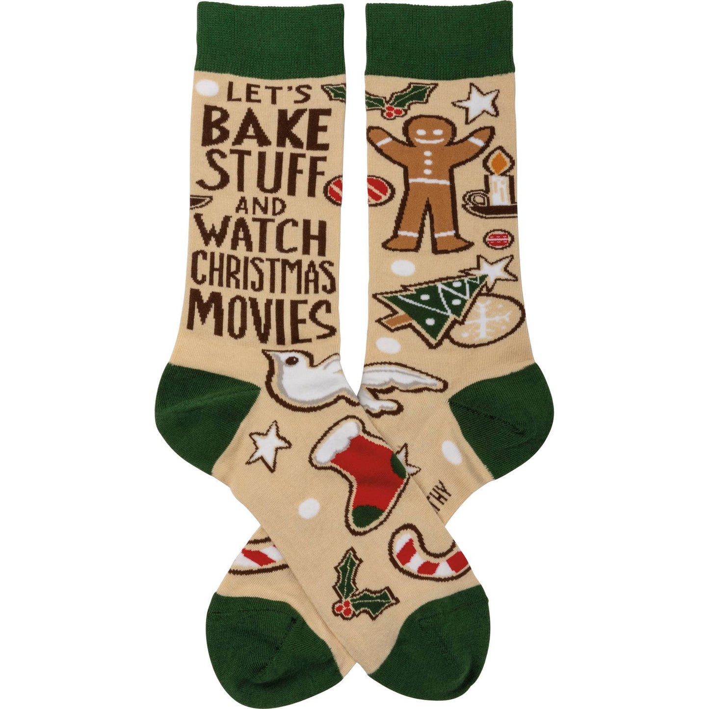 Primitives by Kathy - Let's Bake Stuff And Watch Movies Socks